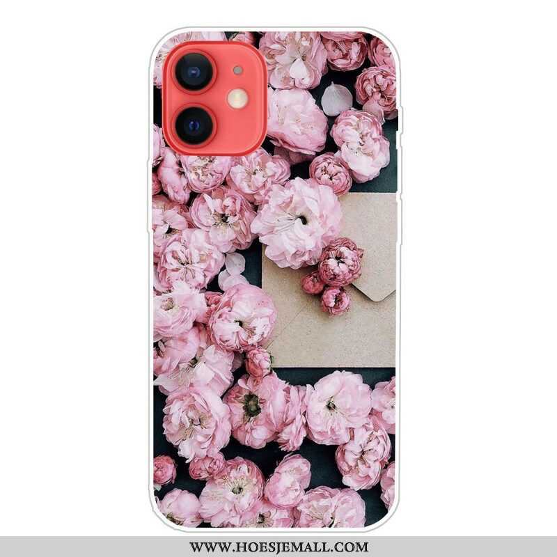 Hoesje voor iPhone 13 Mini Intense Bloemen