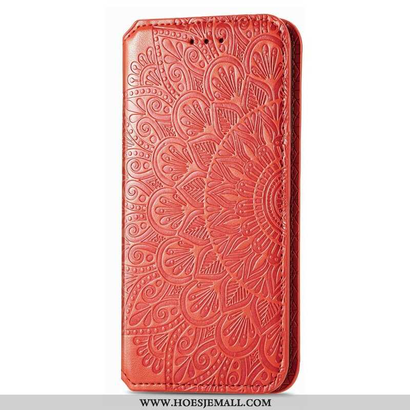 Bescherming Hoesje voor iPhone 13 Mini Folio-hoesje Mandala