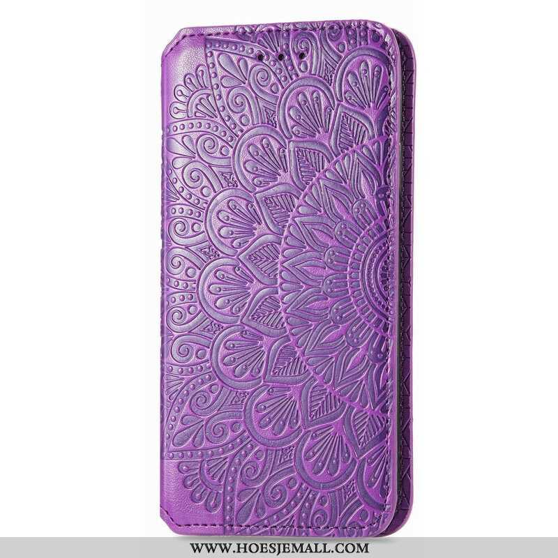 Bescherming Hoesje voor iPhone 13 Mini Folio-hoesje Mandala