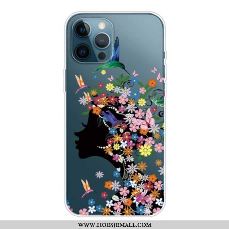 Hoesje voor iPhone 13 Pro Max Mooi Bloemhoofd