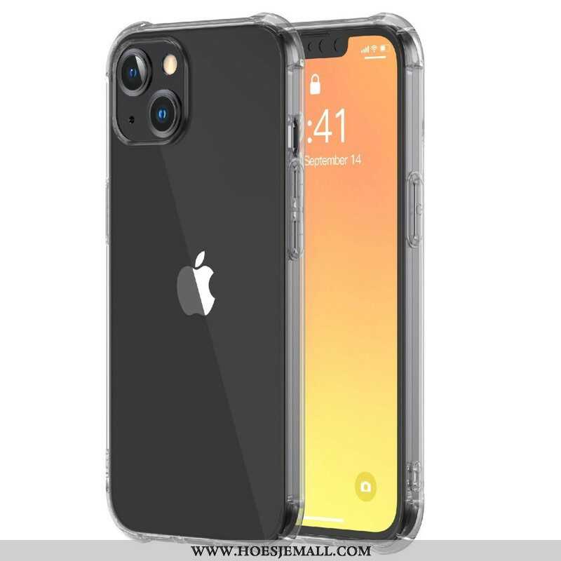 Hoesje voor iPhone 13 Pro Max Transparante Leeu-beschermkussens