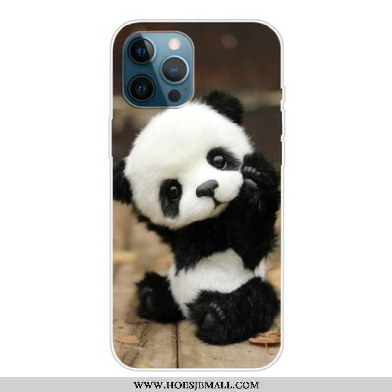 Hoesje voor iPhone 13 Pro Max Flexibele Panda