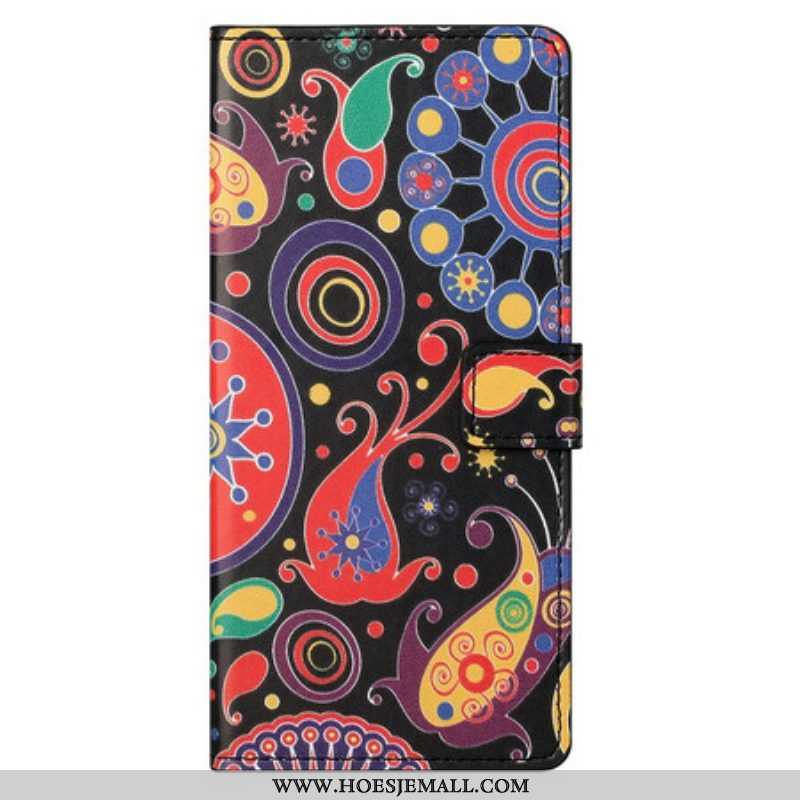 Flip Case voor iPhone 13 Pro Max Galaxy-ontwerp