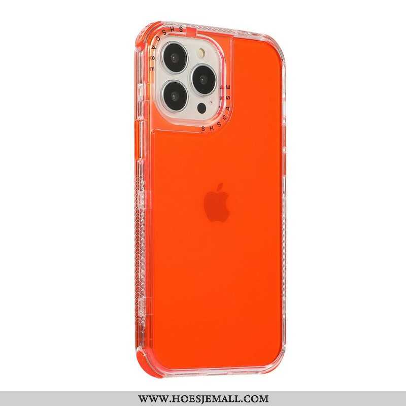 Hoesje voor iPhone 13 Pro Max Transparant Getint