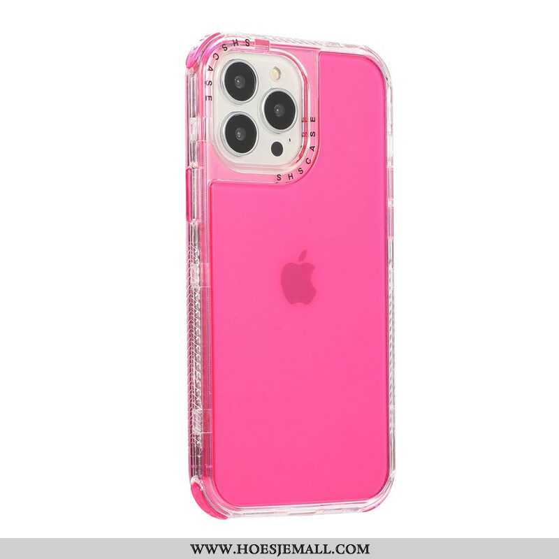 Hoesje voor iPhone 13 Pro Max Transparant Getint