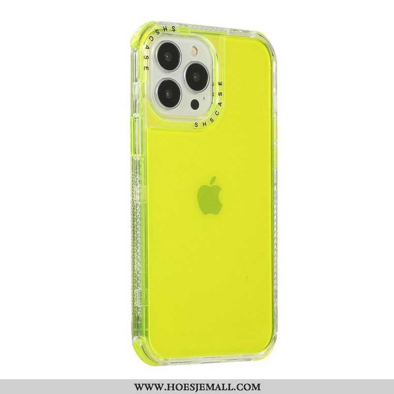 Hoesje voor iPhone 13 Pro Max Transparant Getint