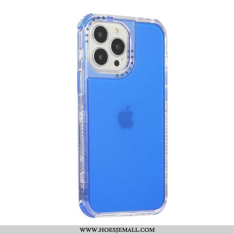 Hoesje voor iPhone 13 Pro Max Transparant Getint