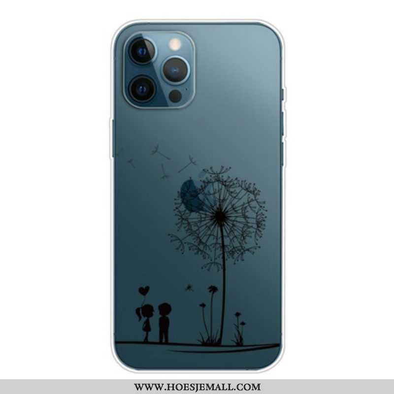 Hoesje voor iPhone 13 Pro Max Paardebloem Liefde