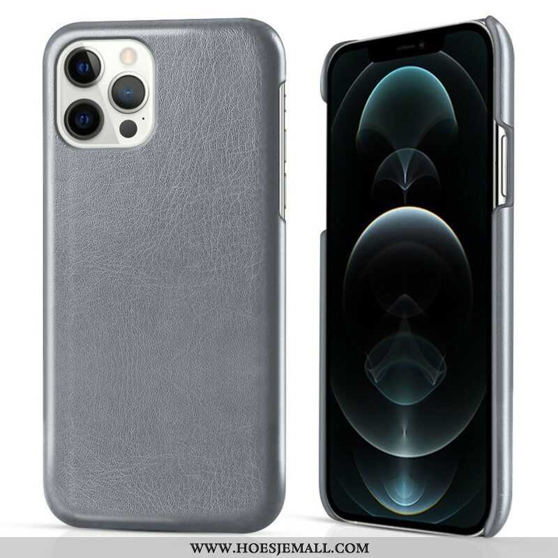 Hoesje voor iPhone 13 Pro Max Ksq Leereffect