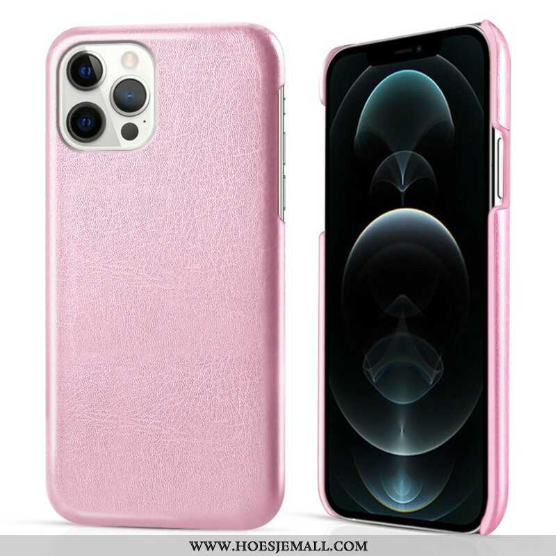 Hoesje voor iPhone 13 Pro Max Ksq Leereffect