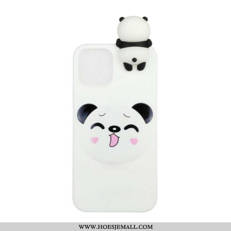 Hoesje voor iPhone 13 Pro Max Coole Panda 3d