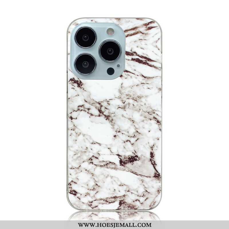 Hoesje voor iPhone 13 Pro Max Vereenvoudigd Marmer