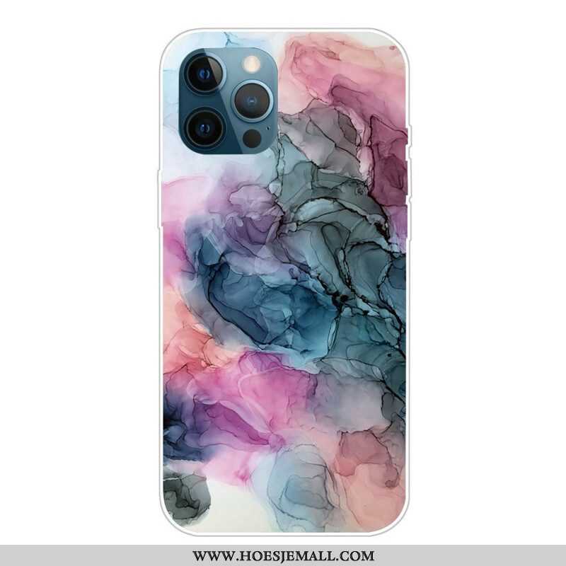 Hoesje voor iPhone 13 Pro Marmeren Kleuren