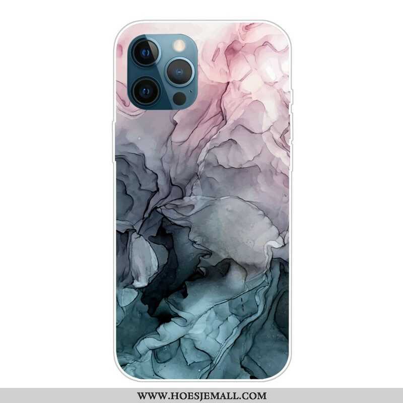 Hoesje voor iPhone 13 Pro Marmeren Kleuren