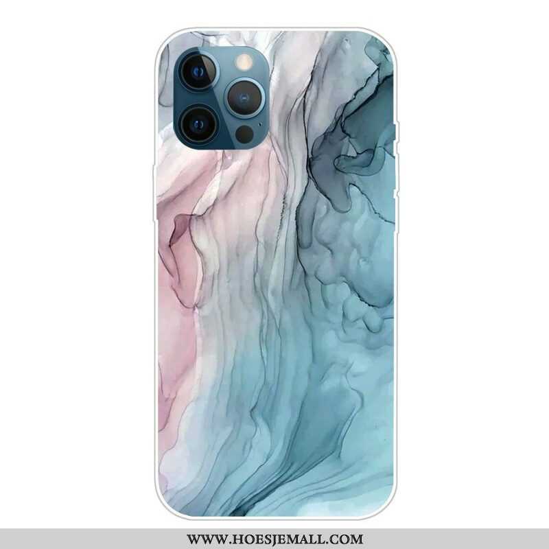 Hoesje voor iPhone 13 Pro Marmeren Kleuren