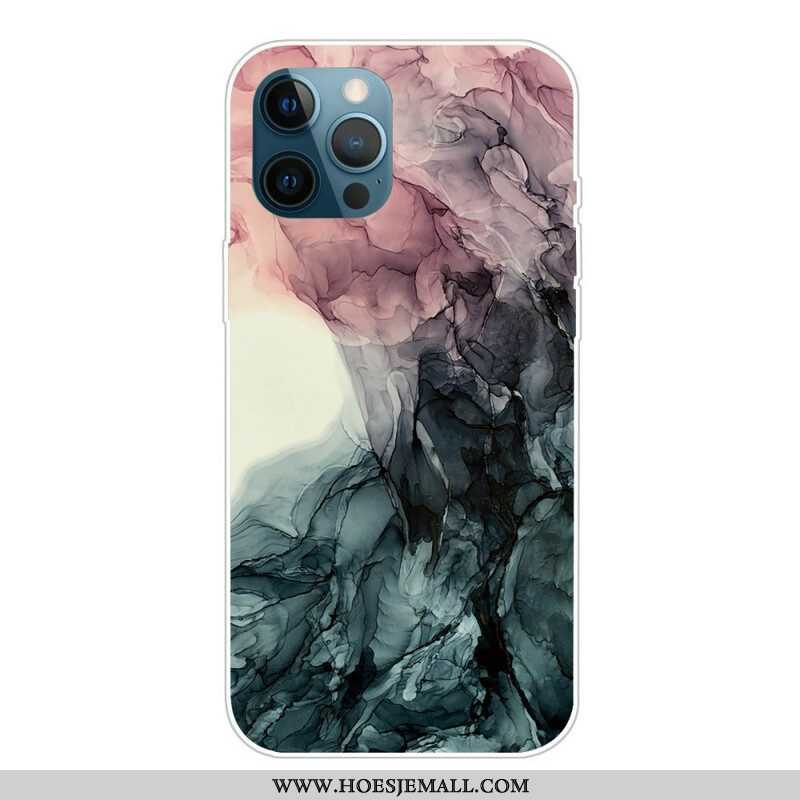 Hoesje voor iPhone 13 Pro Marmeren Kleuren