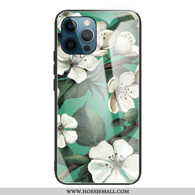 Hoesje voor iPhone 13 Pro Plantaardig Gehard Glas