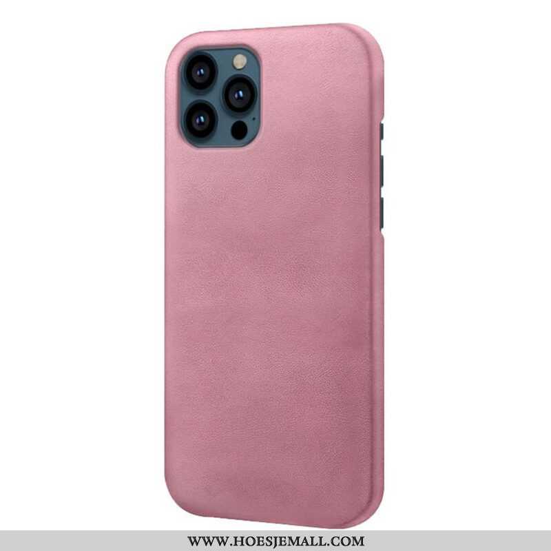 Hoesje voor iPhone 13 Pro Ksq Leereffect