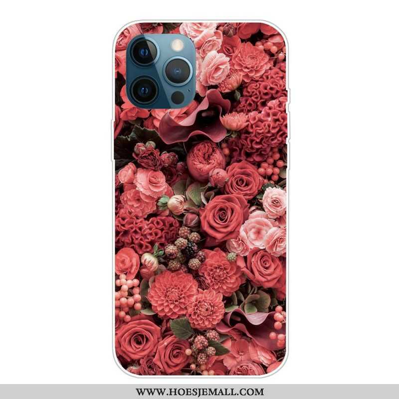 Hoesje voor iPhone 13 Pro Intense Bloemen