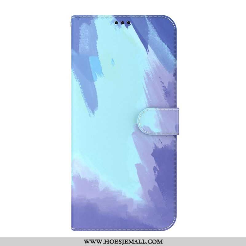 Folio-hoesje voor iPhone 13 Pro Waterverf