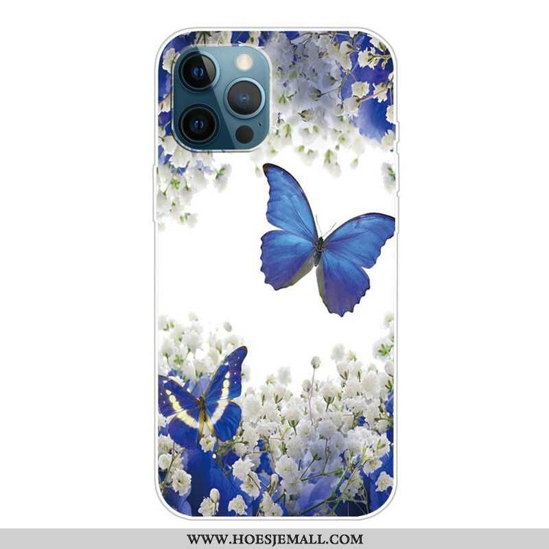 Hoesje voor iPhone 13 Pro Vlinders