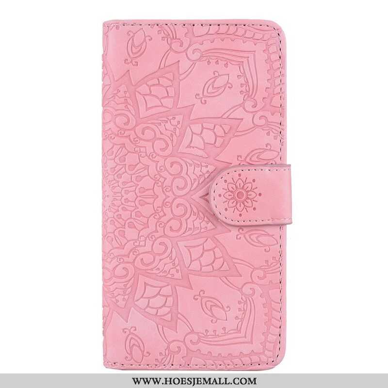 Folio-hoesje voor iPhone 13 Pro Barok-mandala