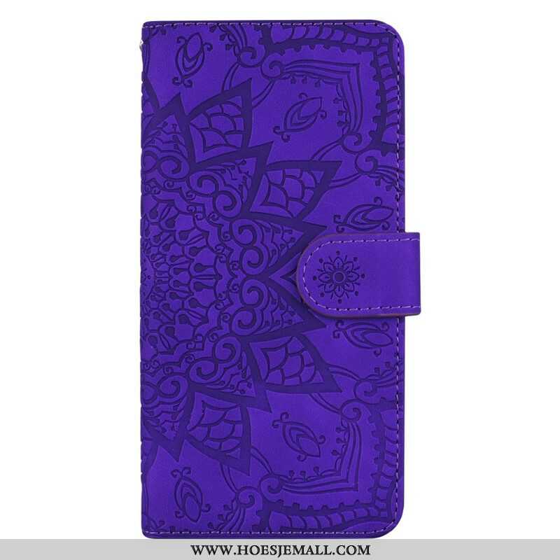 Folio-hoesje voor iPhone 13 Pro Barok-mandala