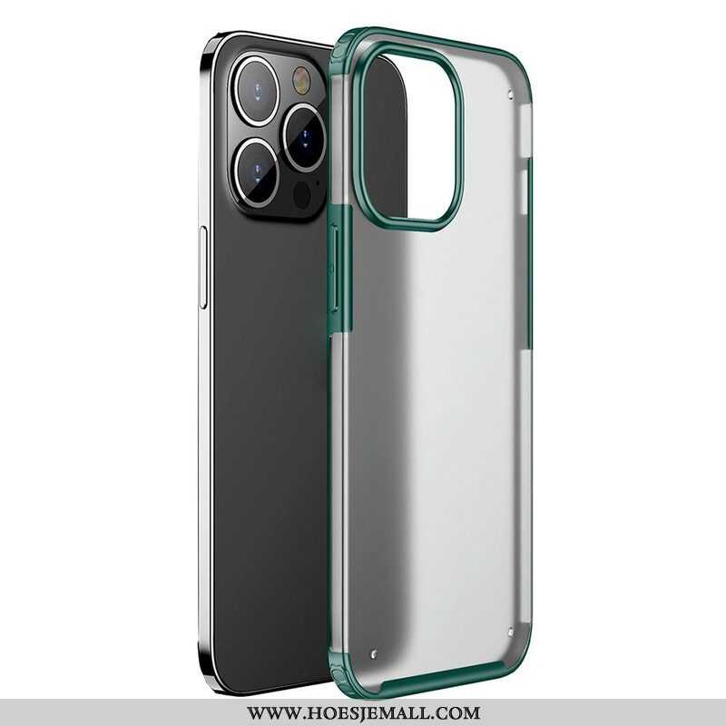 Hoesje voor iPhone 13 Pro Frosted Hybride