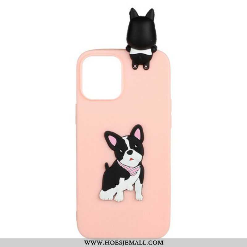 Telefoonhoesje voor iPhone 13 Pro Flavian De Hond 3d