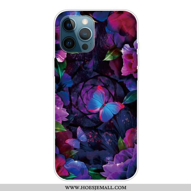 Hoesje voor iPhone 13 Pro Variatie Vlinders