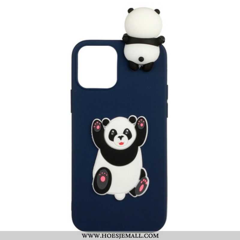 Hoesje voor iPhone 13 Pro Dikke Panda 3d