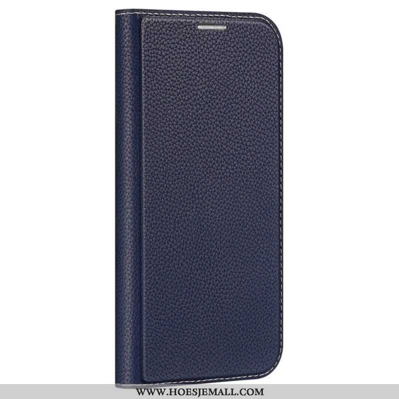 Bescherming Hoesje voor iPhone 14 Plus Folio-hoesje Dubbele Kaarthouder Dux Ducis