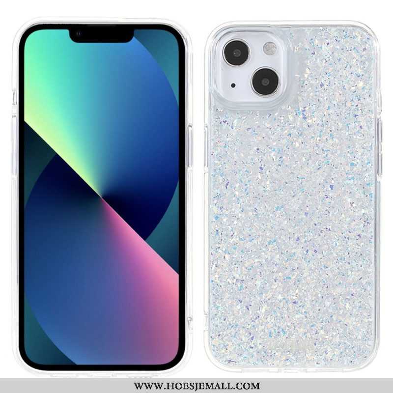 Hoesje voor iPhone 14 Plus Elegante Pailletten