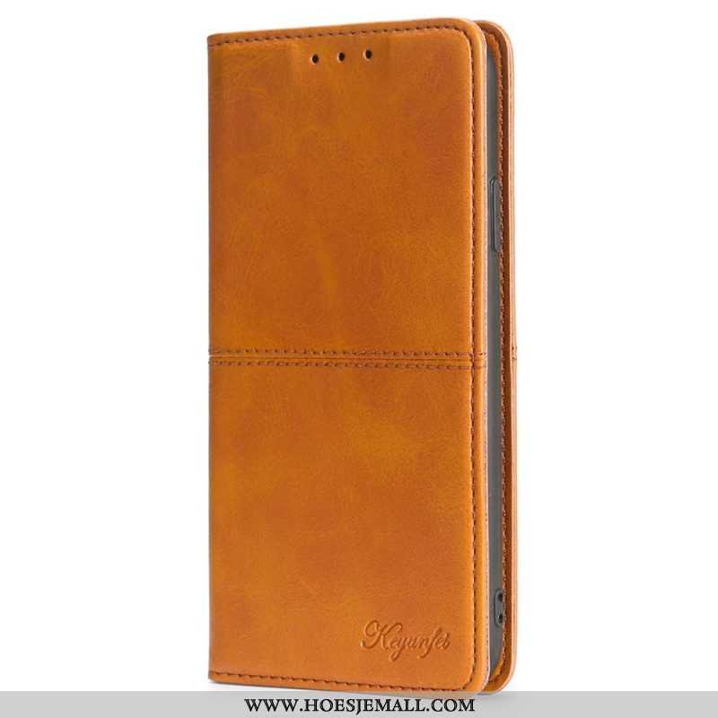 Bescherming Hoesje voor iPhone 14 Plus Folio-hoesje Vintage-stijl