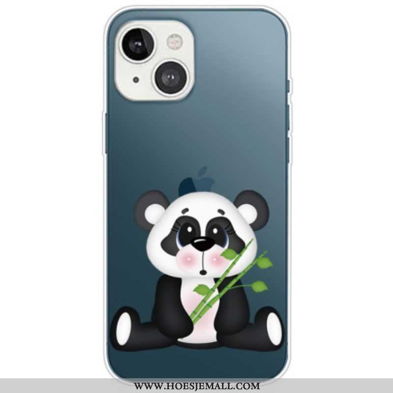 Hoesje voor iPhone 14 Plus Naadloze Trieste Panda