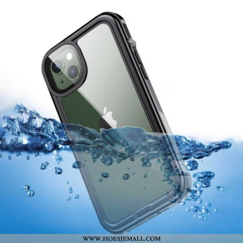 Hoesje voor iPhone 14 Plus Waterbestendig Transparant