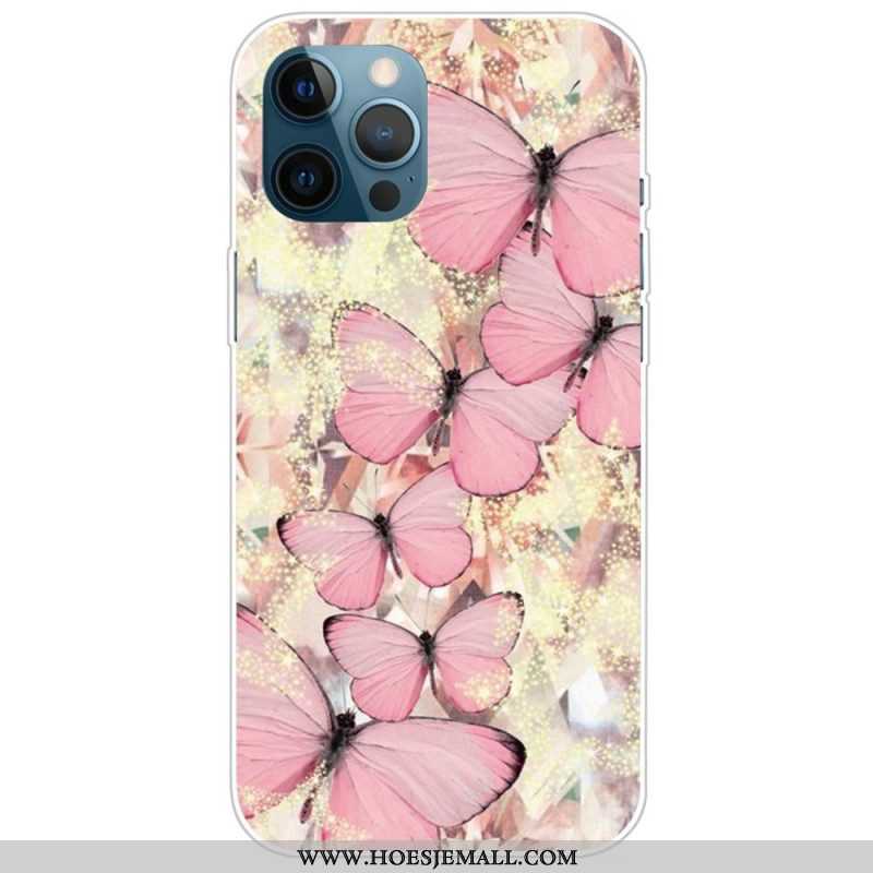 Hoesje voor iPhone 14 Pro Max Vlinders Variaties