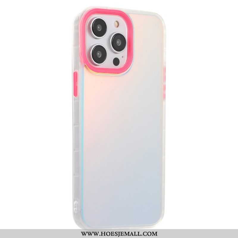 Hoesje voor iPhone 14 Pro Max Laser-effect