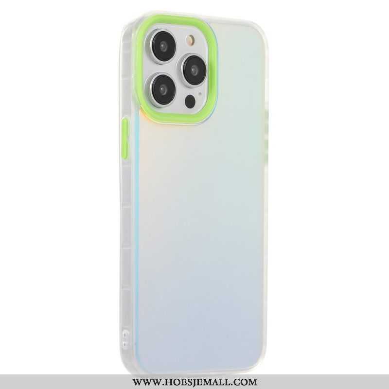 Hoesje voor iPhone 14 Pro Max Laser-effect