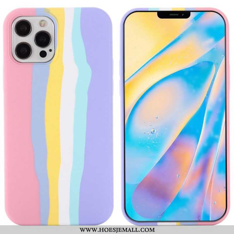 Telefoonhoesje voor iPhone 14 Pro Max Regenboog