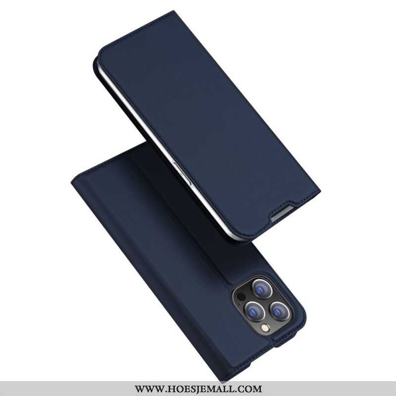 Bescherming Hoesje voor iPhone 14 Pro Max Folio-hoesje Skinpro Dux Ducis