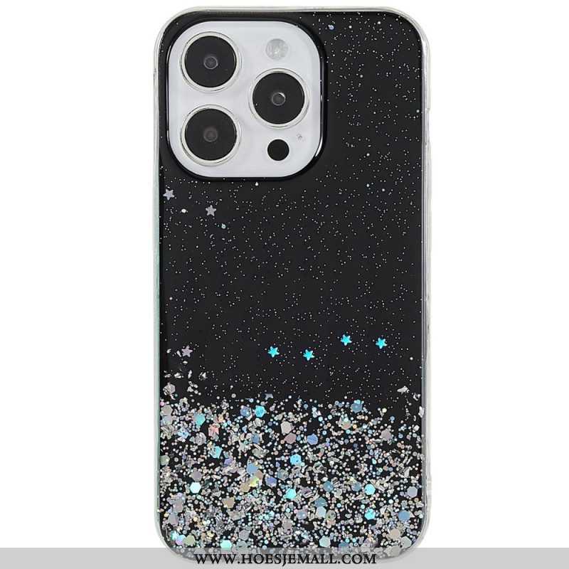 Hoesje voor iPhone 14 Pro Max Premium Pailletten