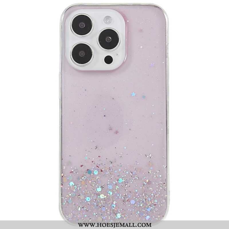 Hoesje voor iPhone 14 Pro Max Premium Pailletten