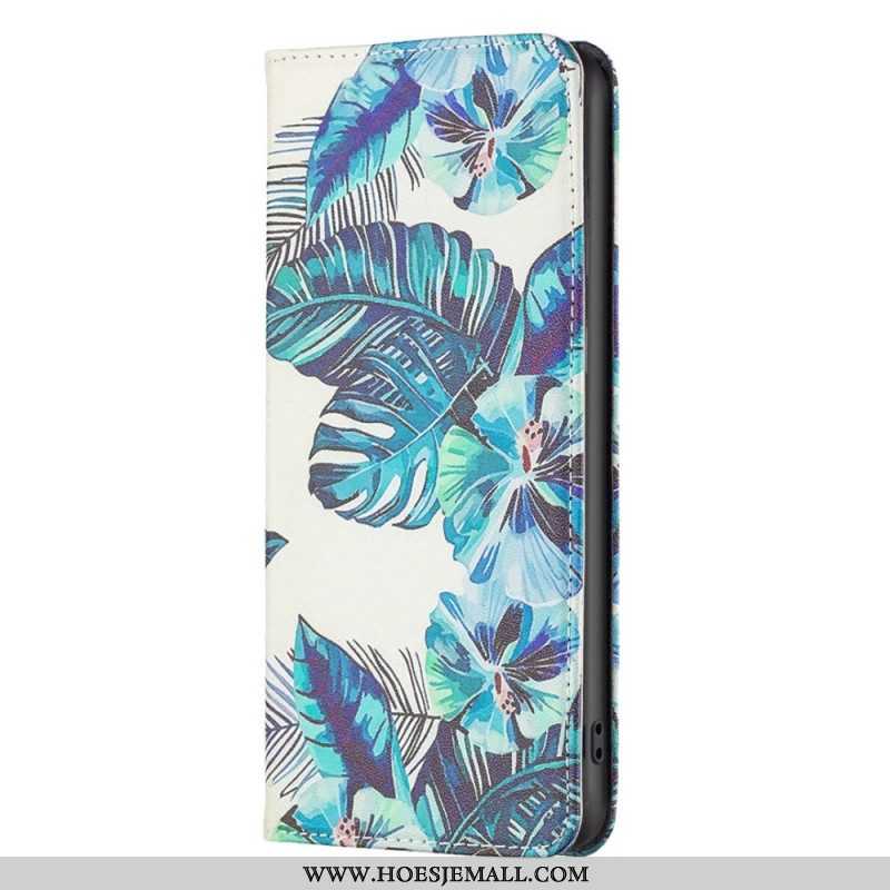 Bescherming Hoesje voor iPhone 14 Pro Max Folio-hoesje Bladeren