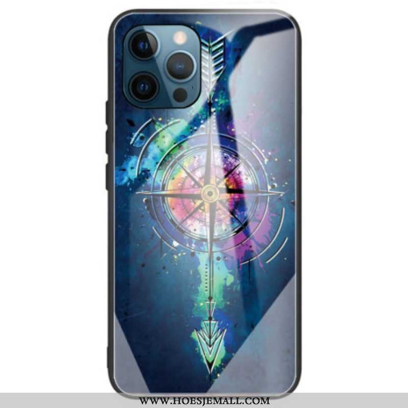 Hoesje voor iPhone 14 Pro Max Pijl Van Gehard Glas