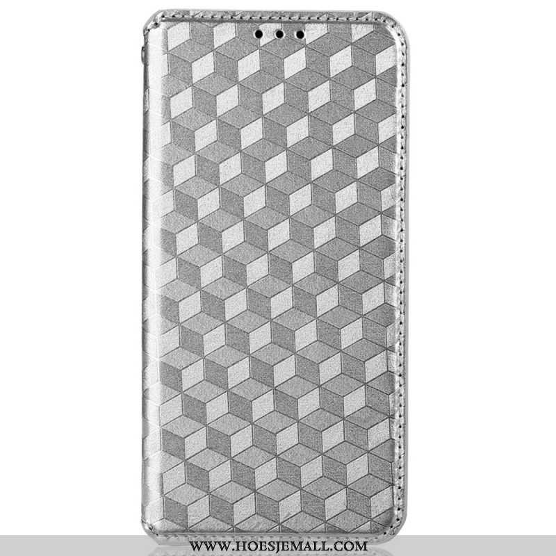 Bescherming Hoesje voor iPhone 14 Pro Max Folio-hoesje 3d Textuur