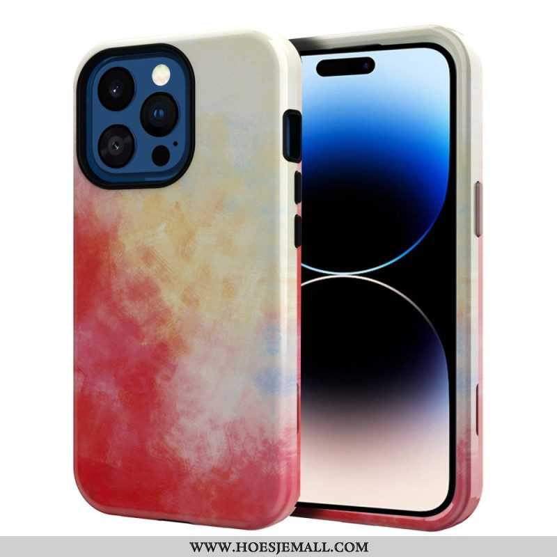 Hoesje voor iPhone 14 Pro Fantastisch Marmer