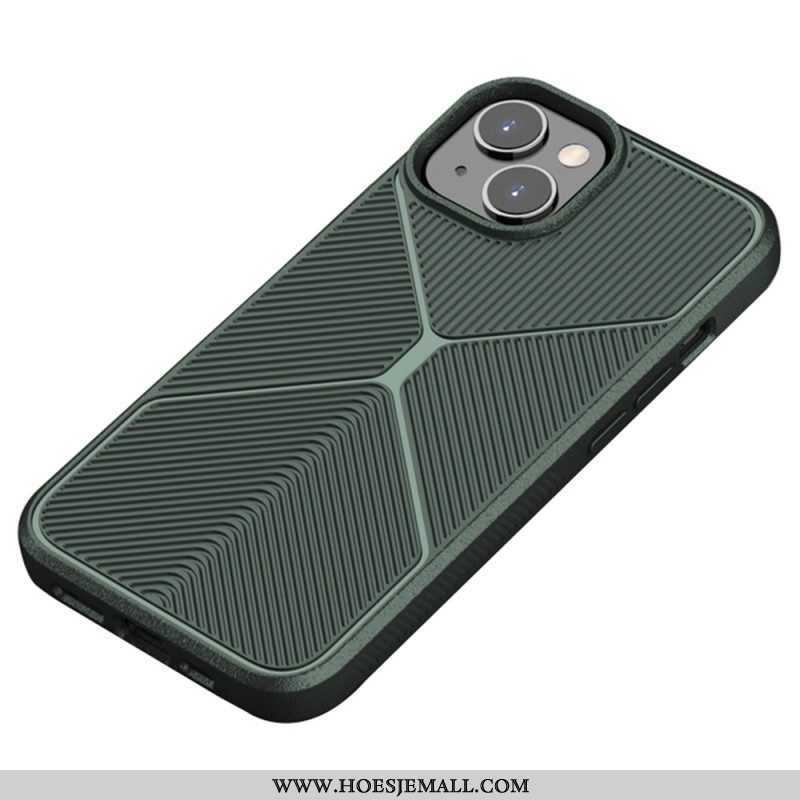 Hoesje voor iPhone 14 Pro Antislip X-ontwerp