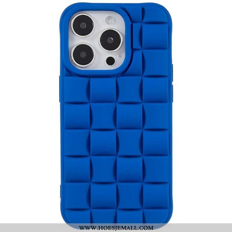 Hoesje voor iPhone 14 Pro Gewatteerde Stijl