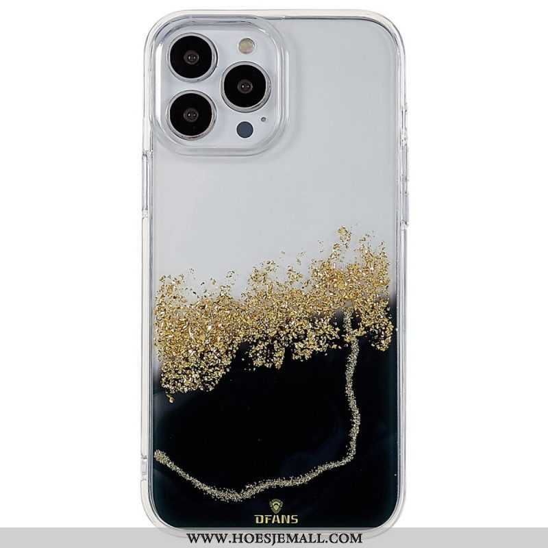 Hoesje voor iPhone 14 Pro Glitter Kunst